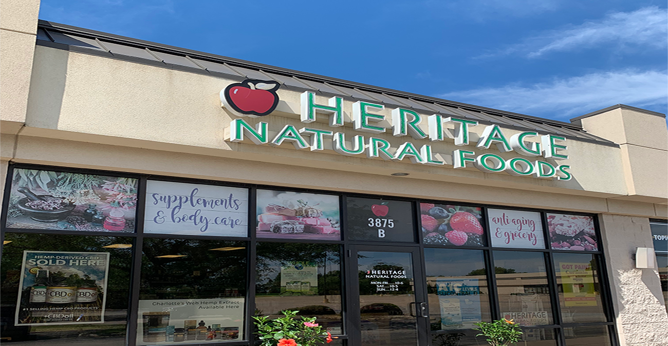 Heritage Natural Foods Davenport bulk aisle