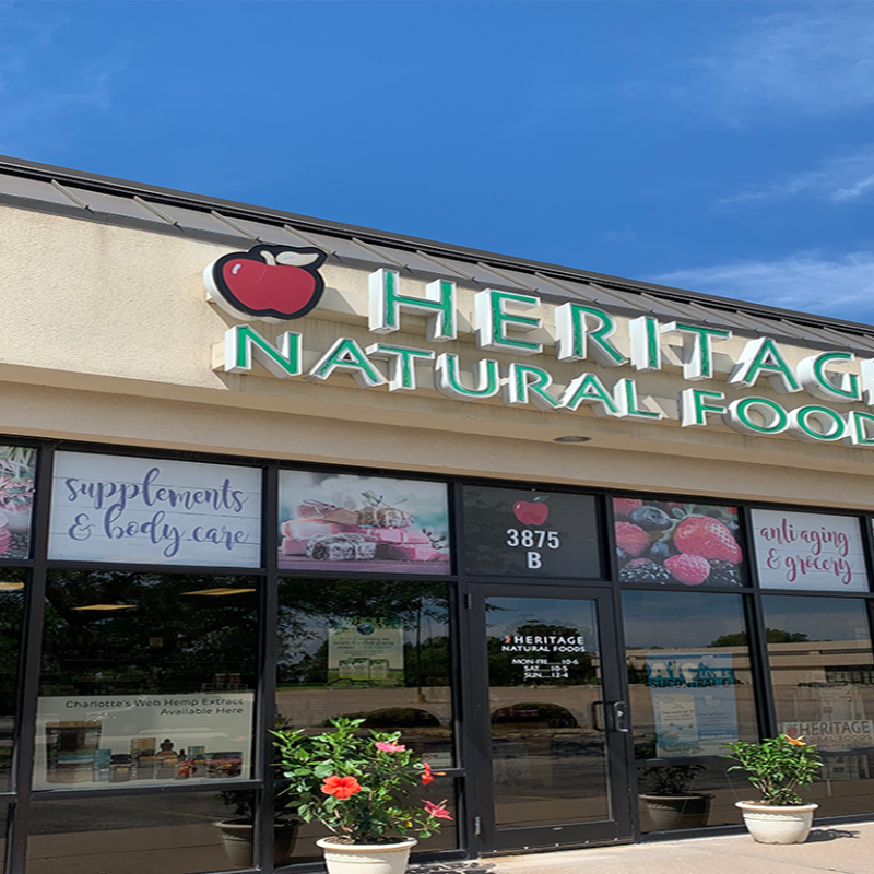 Heritage Natural Foods Davenport bulk aisle